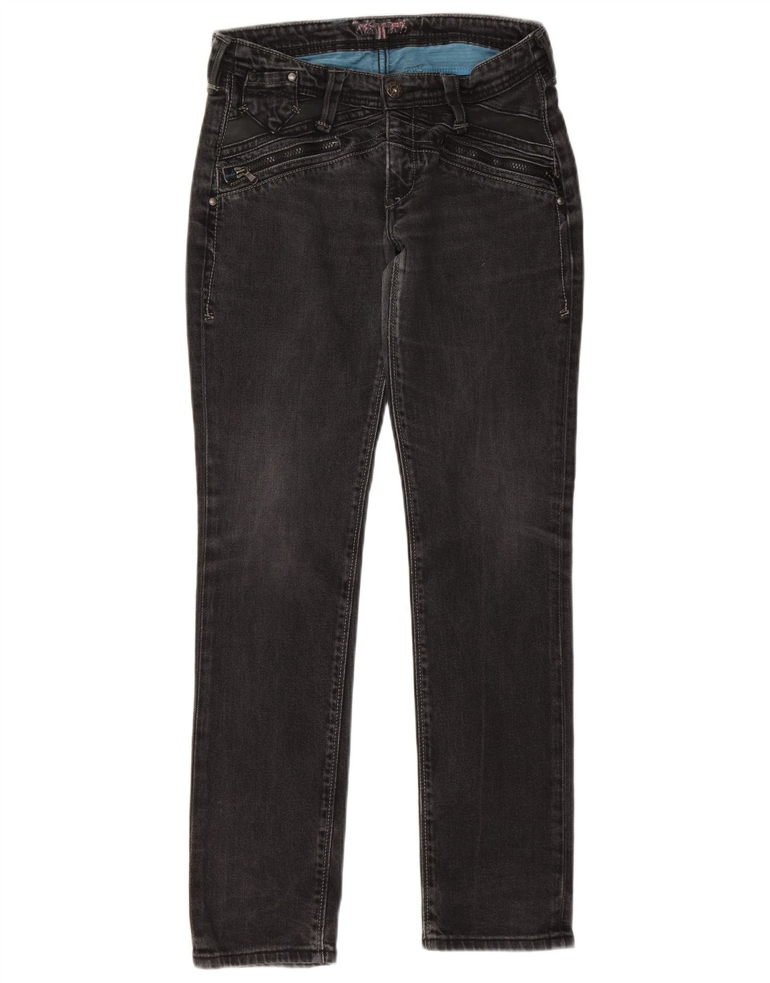 LEVI'S Jeans Slim Feminino W31 L32 Algodão Preto