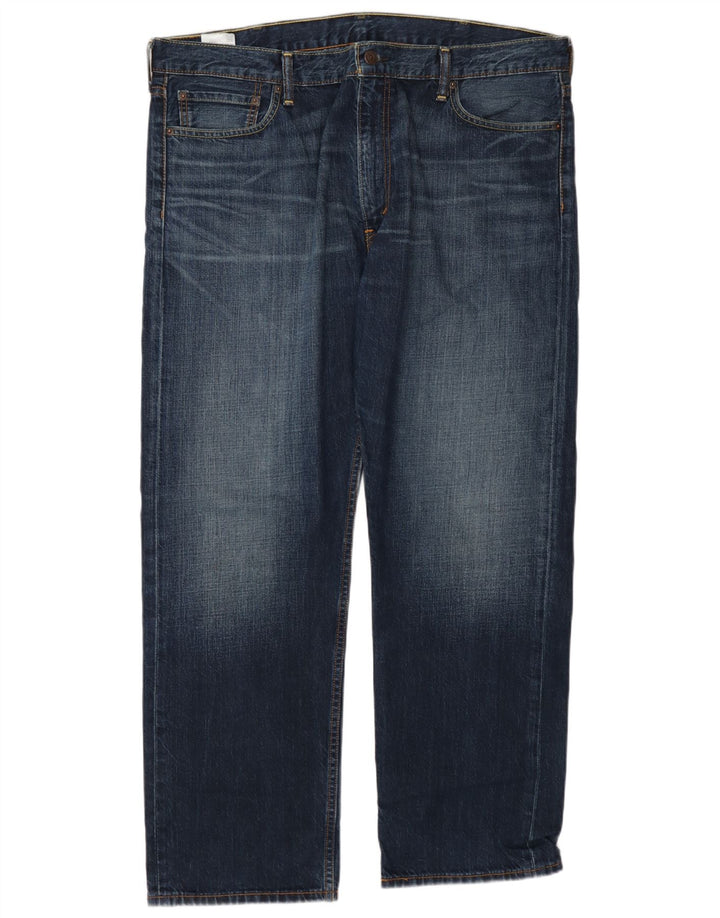 Levi's Masculino 504 Straight Jeans W40 L30 Azul Algodão