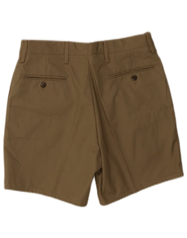Shorts Chino Masculino Vintage IT 44 XS W28 Cáqui