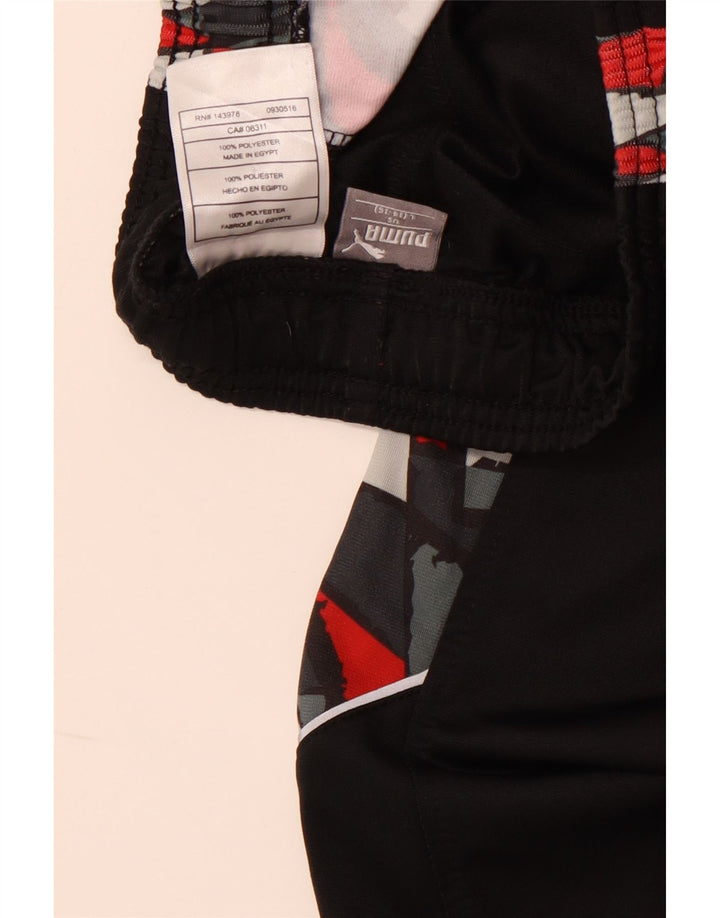 Calça de treino PUMA Boys Joggers 14-15 anos grande preto geométrico