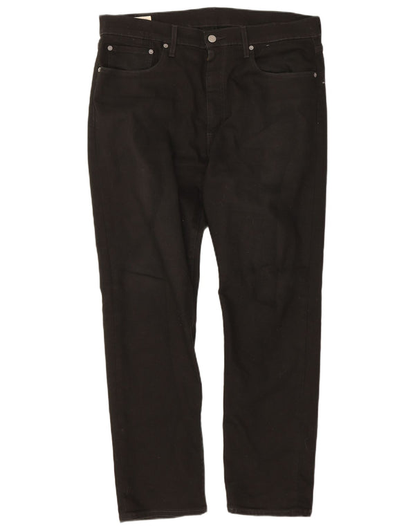 Calça jeans masculina Levi's 512 Slim Tapered W36 L30 algodão preto
