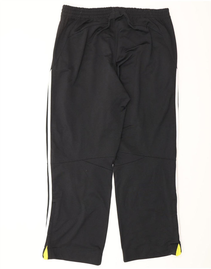 Calça de treino masculina ADIDAS grande poliéster preto