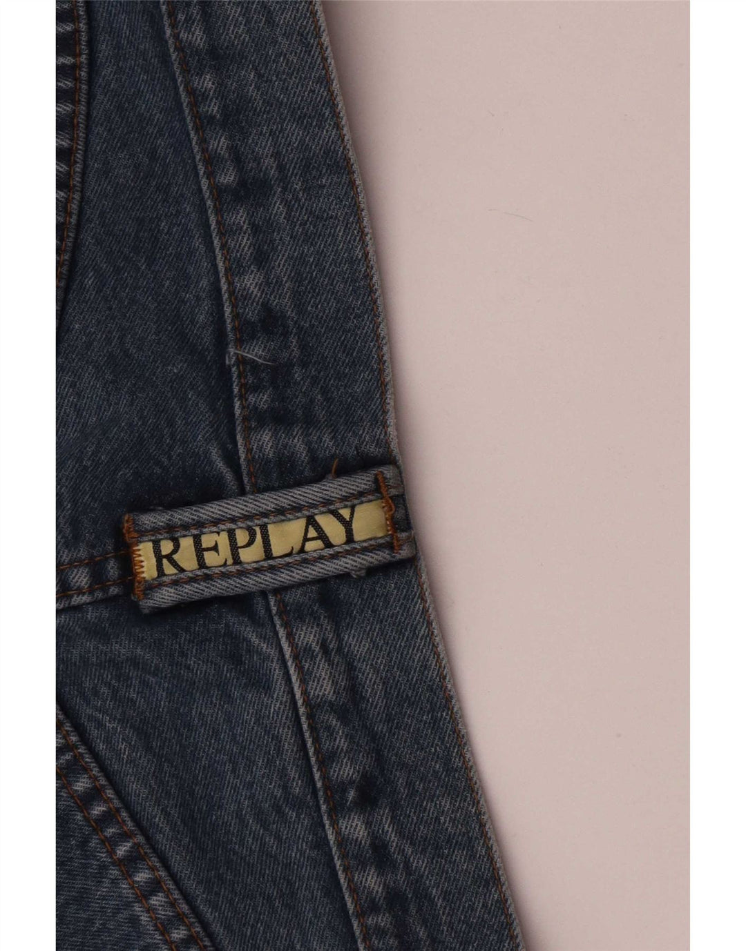 Replay Jeans 901 Slim Feminino W32 L32 Azul Algodão