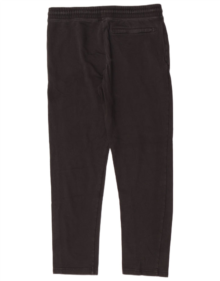 Calça de treino masculina Marks & Spencer grande de algodão preto