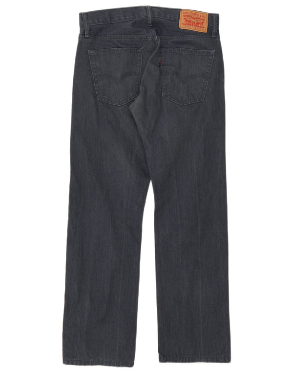 Calça Levi's Masculina 514 Reta Casual W32 L30 Azul Marinho Algodão