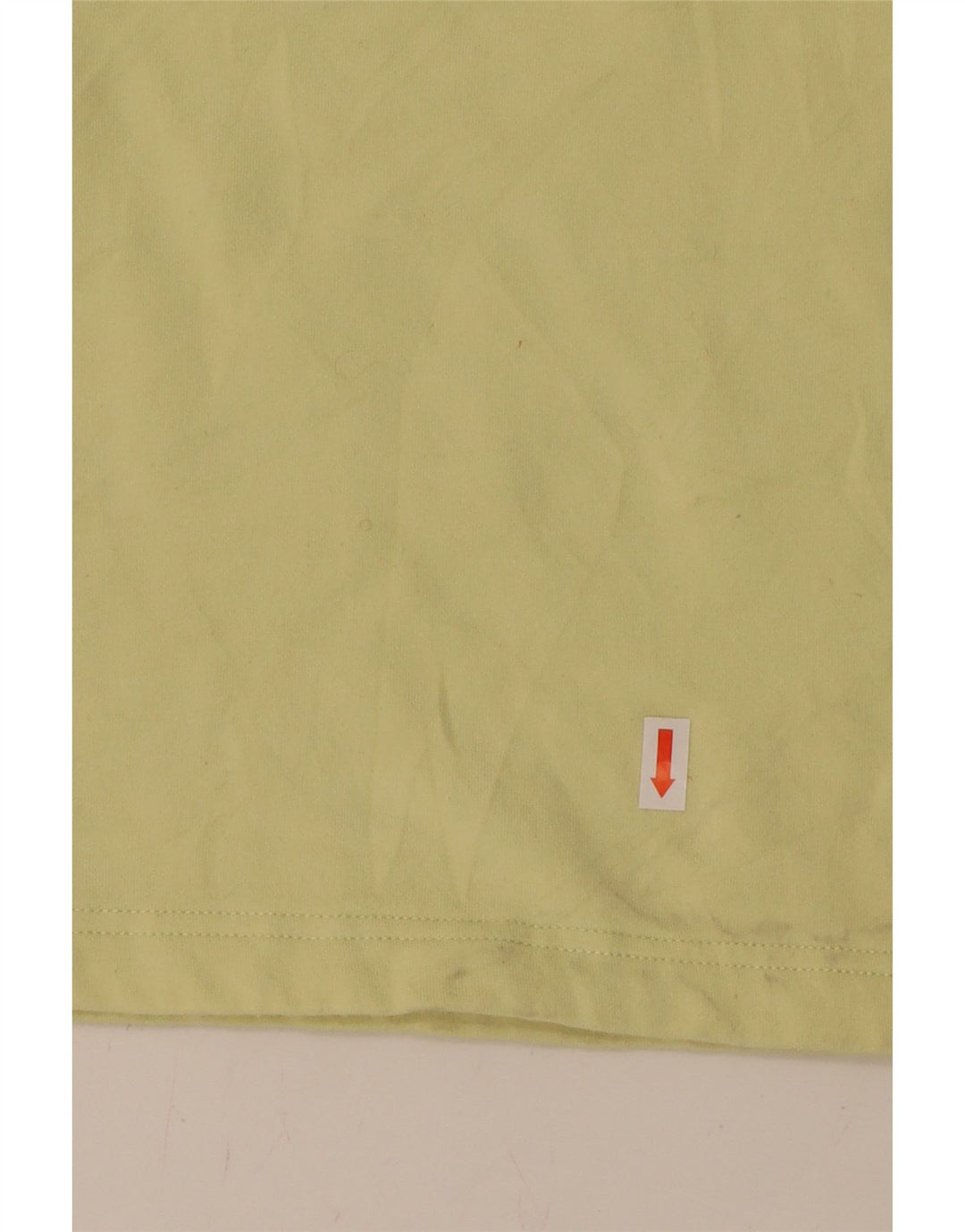 EDDIE BAUER Womens Zip Neck Sweatshirt Jumper UK 18 XL Yellow Cotton Vintage Eddie Bauer and Second-Hand Eddie Bauer from Messina Hembry 