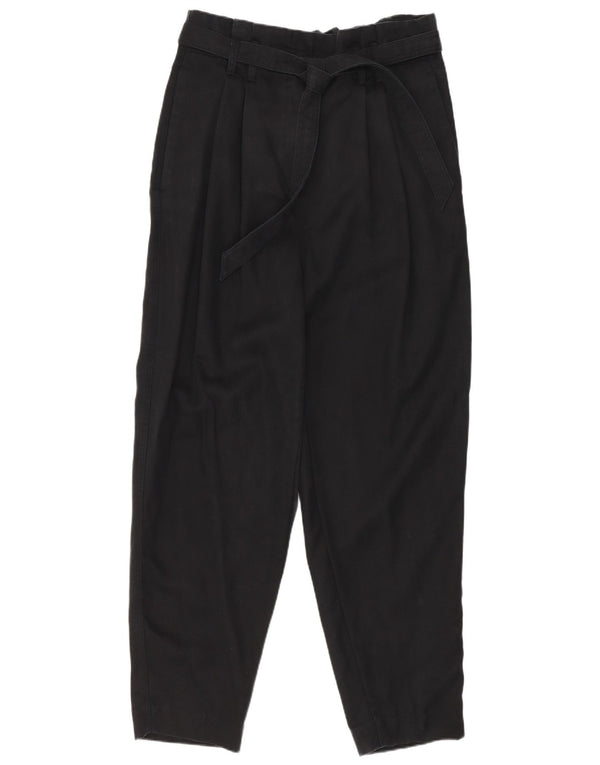Calça Harem Cônica Feminina Marks & Spencer Reino Unido 12 Médio W30 L26 Preta