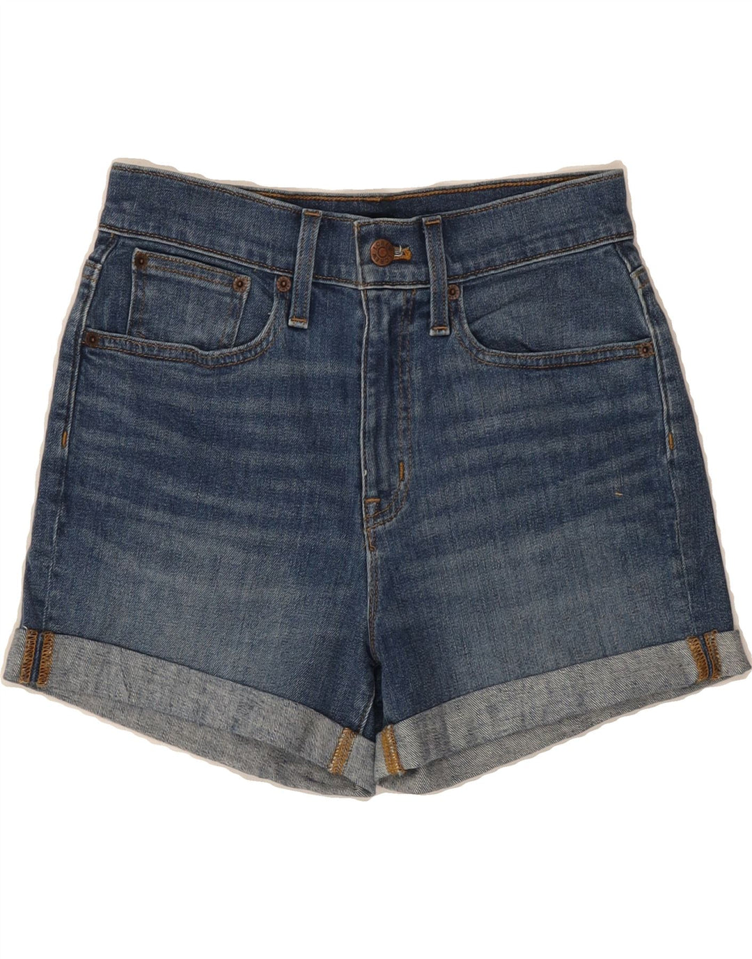 J. CREW Womens Denim Shorts W25 XS Blue Cotton Vintage J. Crew and Second-Hand J. Crew from Messina Hembry 