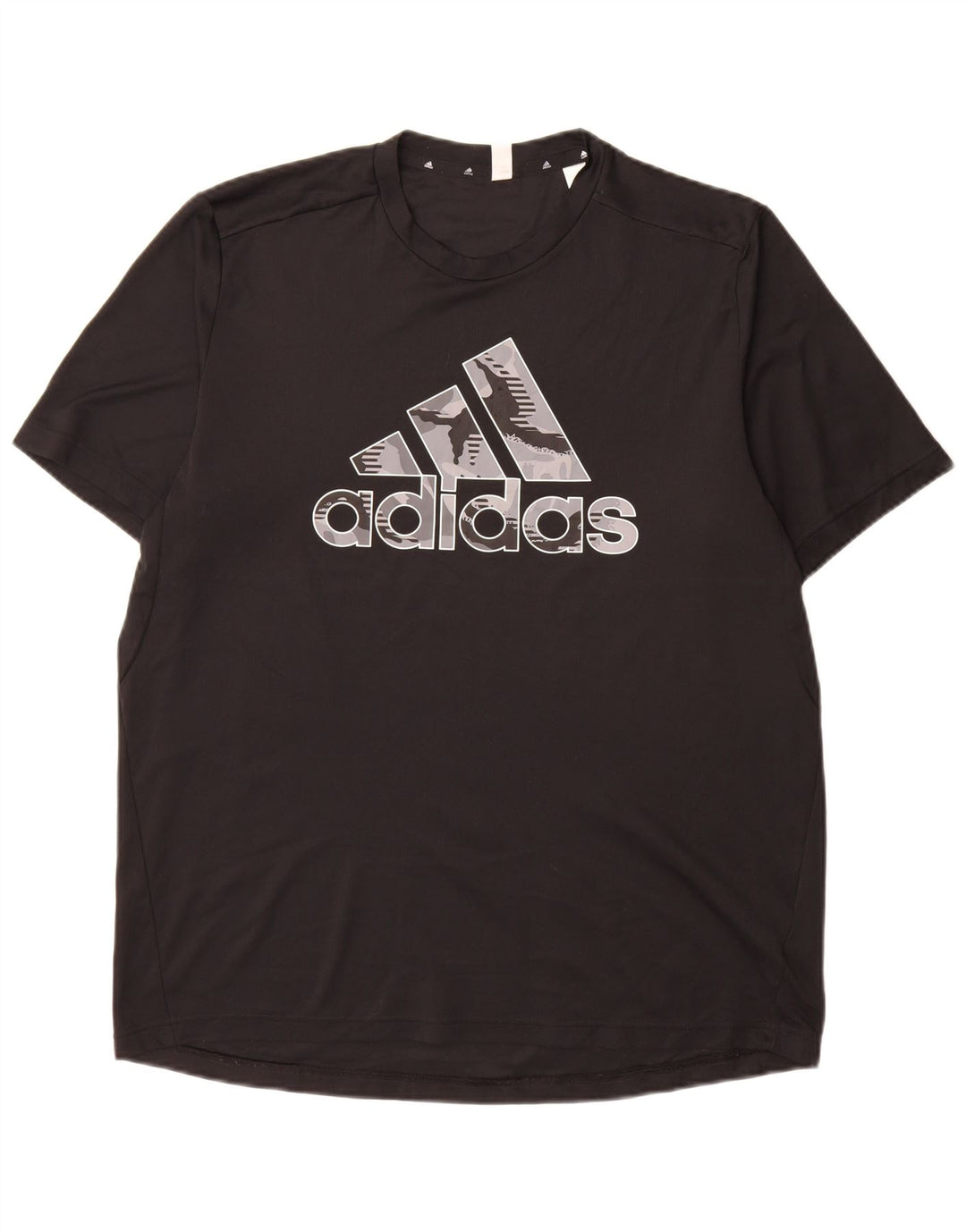 Camiseta Adidas Masculina Aeroready Graphic Top Grande Poliéster Preto