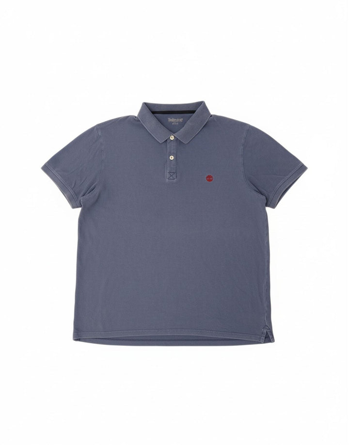 Polo masculino TIMBERLAND grande azul marinho