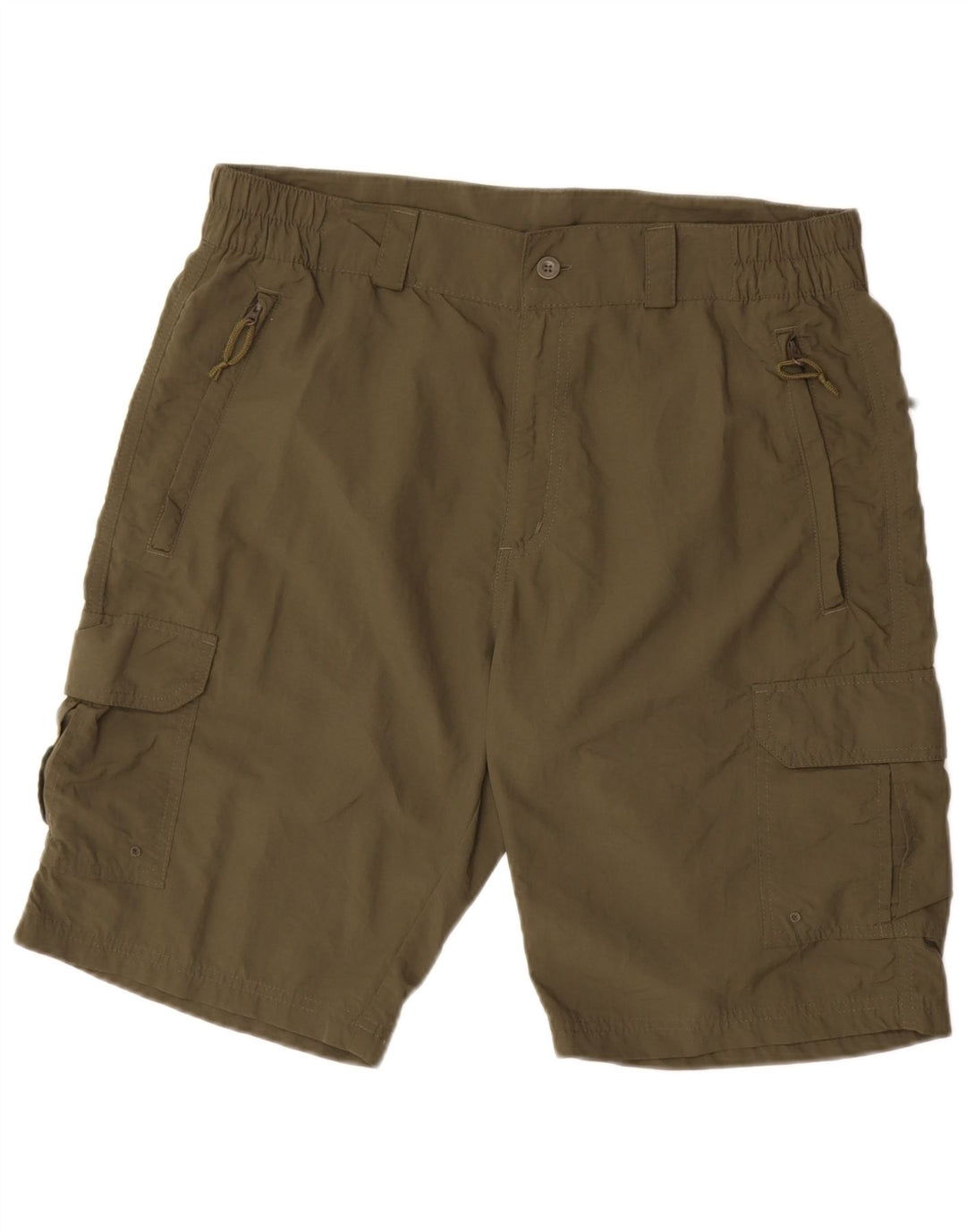 Shorts cargo masculino MOUNTAIN WAREHOUSE W34 grande cáqui nylon