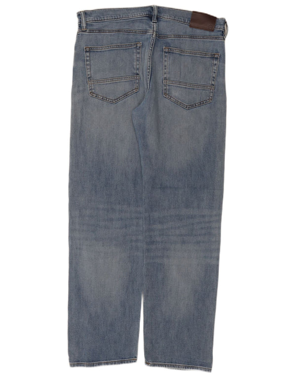 Jeans retos masculinos Marks & Spencer W34 L31 algodão azul
