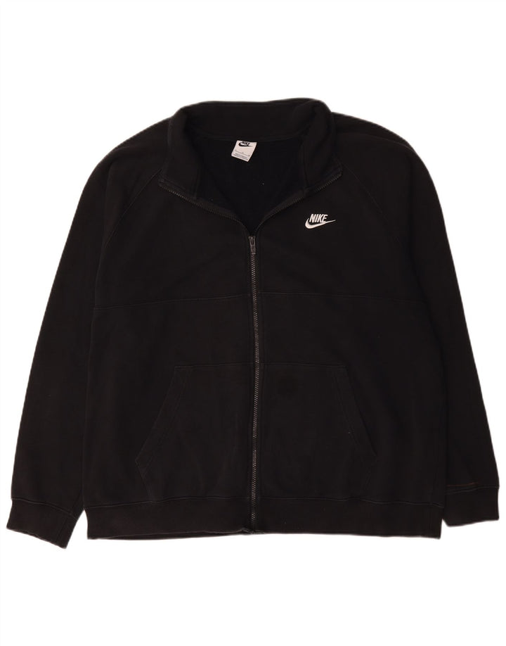 Nike Mens Treino Top Jacket XL Algodão Preto