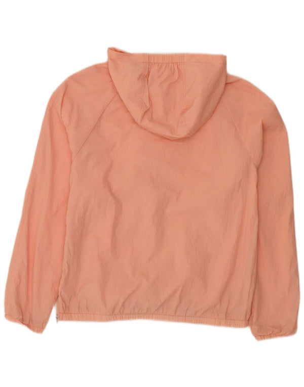 Calvin Klein Jeans Meninas Graphic 1/4 Zip Rain Jacket 13-14 Anos Rosa