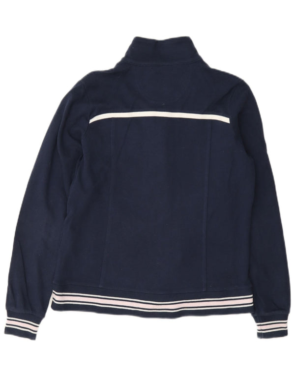 Jaqueta feminina Champion Easy Fit para agasalho Reino Unido 10 pequeno algodão azul marinho