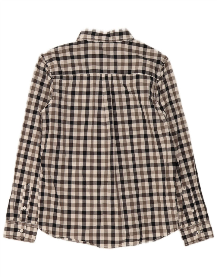 Camisa Benetton Boys 11-12 Anos Xadrez Multicolorido