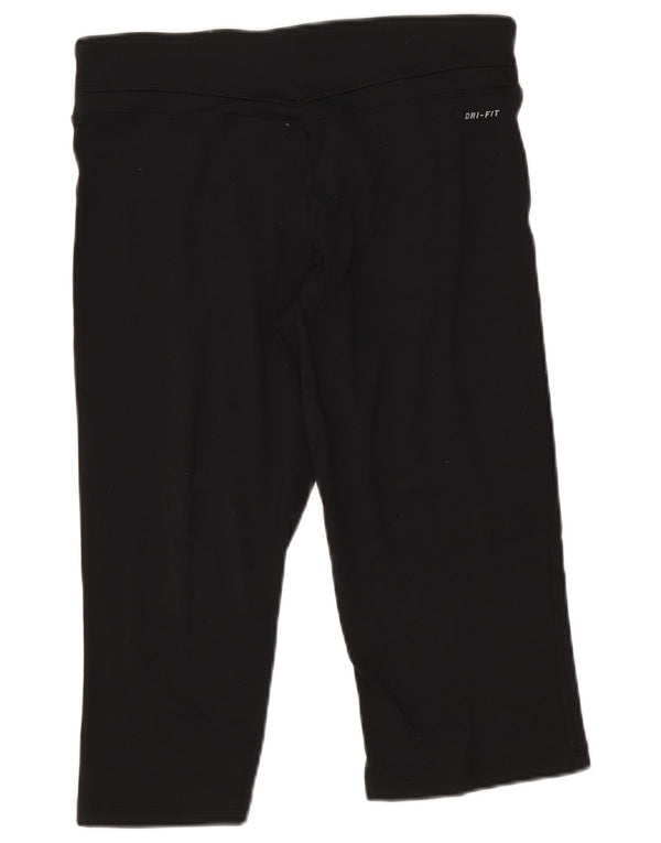 Leggings Nike Dri Fit Capri UK 14 Médio Preto Nylon