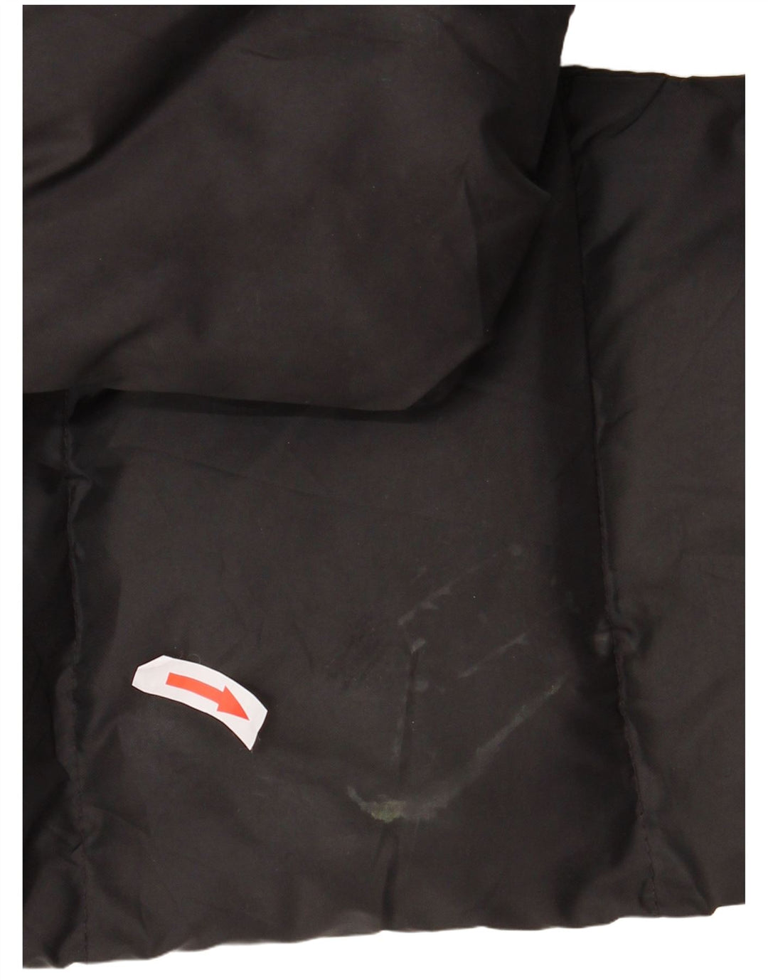 Jaqueta acolchoada feminina Calvin Klein UK 10 poliéster preto pequeno