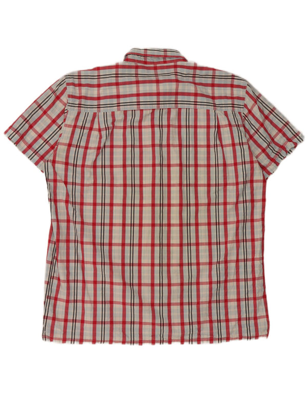 Camisa masculina de manga curta Levi's XL xadrez multicolorida
