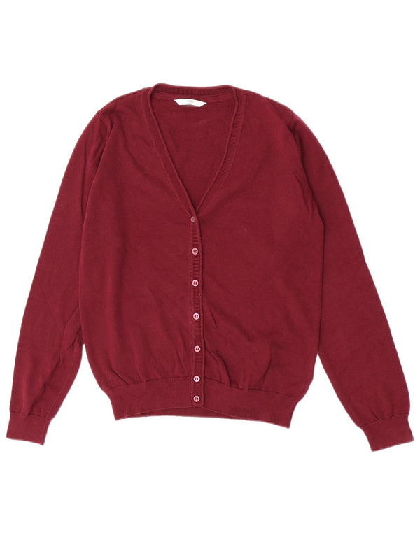 Suéter cardigã feminino Marks & Spencer 13-14 anos algodão marrom