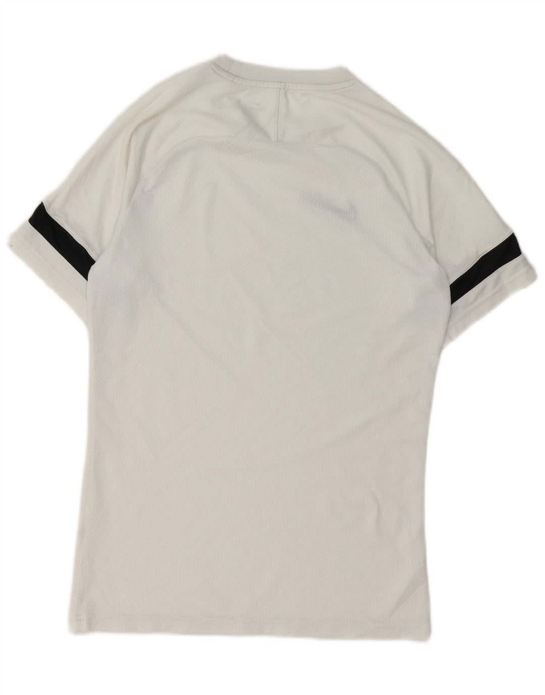 Camiseta masculina Nike Dri Fit Top pequeno bloco colorido branco