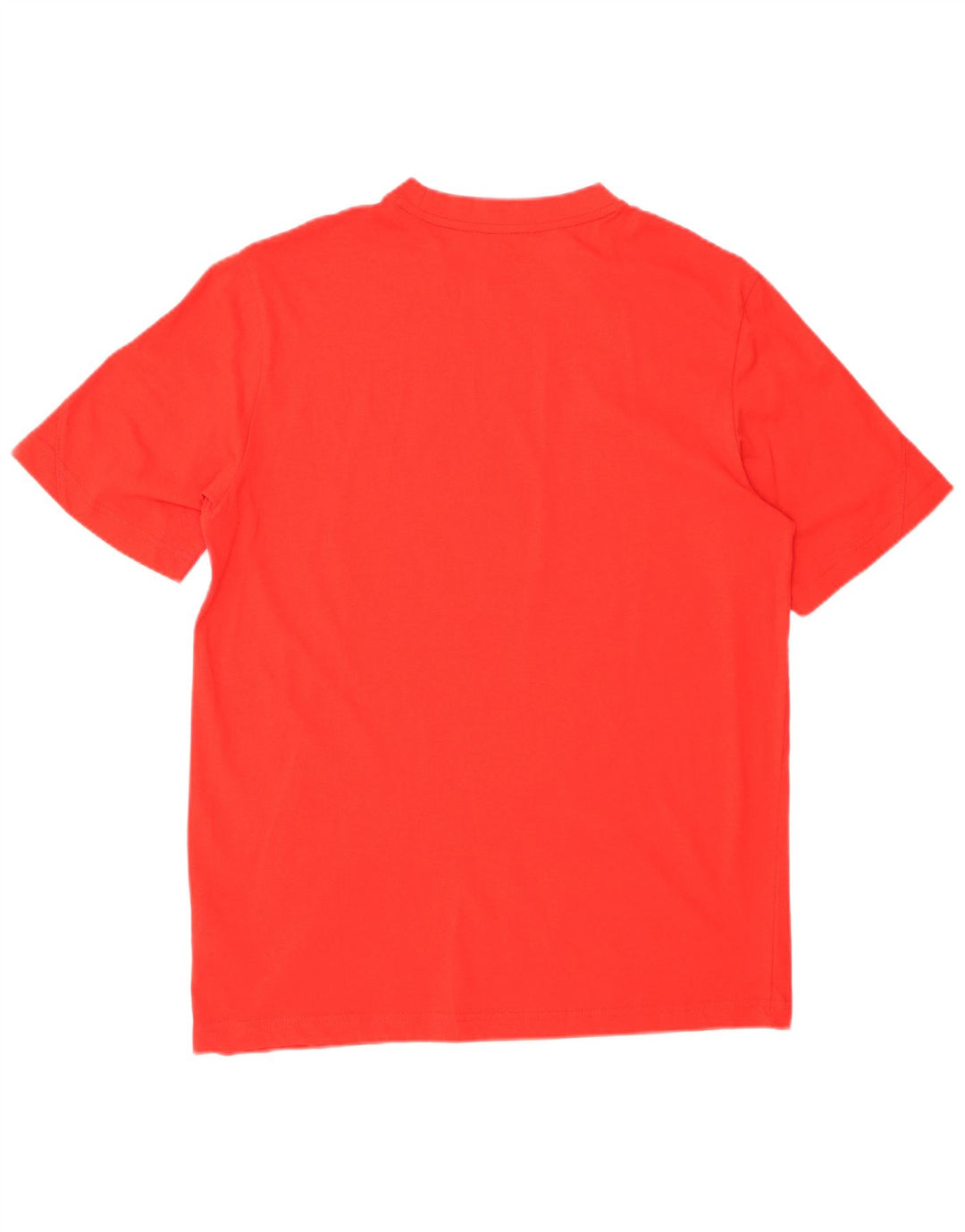 Camiseta masculina PUMA com estampa gráfica de algodão vermelho médio