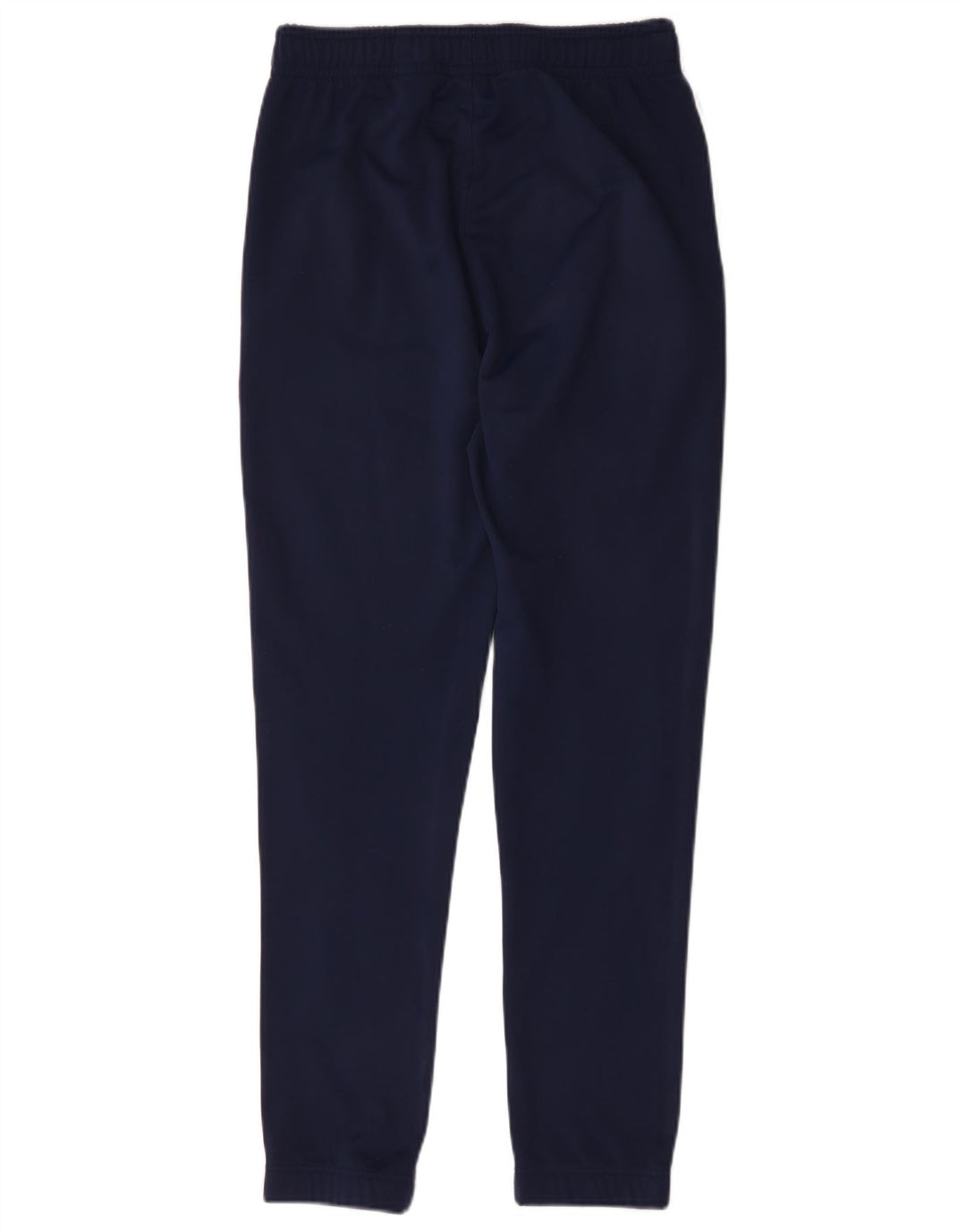 Calça de treino feminina Nike UK 10 pequena azul marinho poliéster