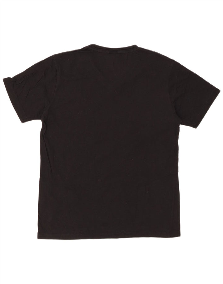 Camiseta gráfica masculina CALVIN KLEIN Top IT 50 algodão preto médio
