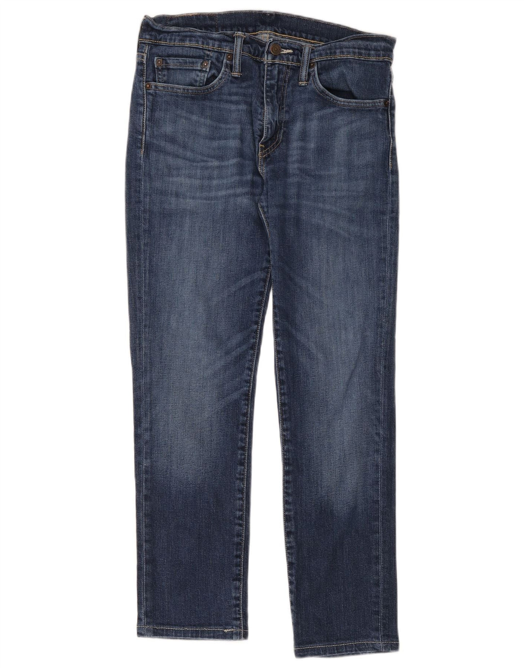 Levi's Masculino 511 Slim Jeans W31 L34 Azul Algodão