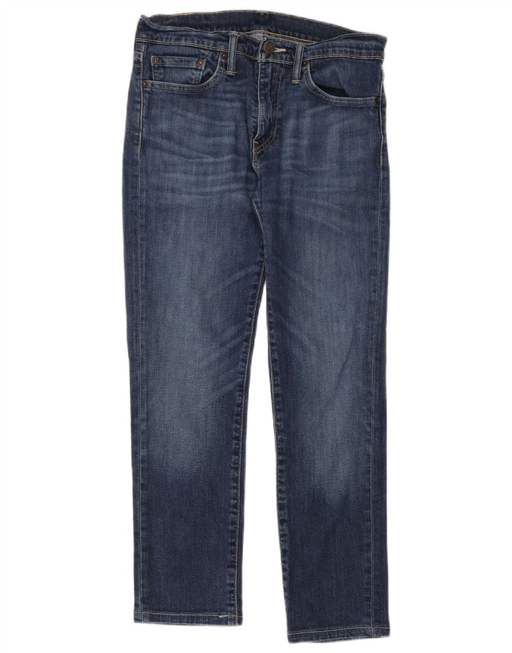 Levi's Masculino 511 Slim Jeans W31 L34 Azul Algodão