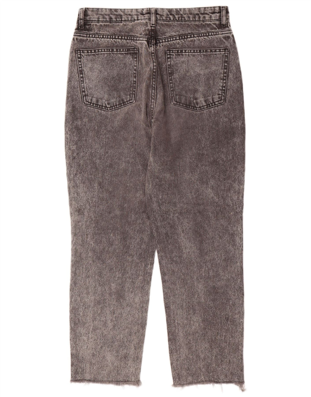 Zara Jeans Cônicos Femininos EU 38 Pequeno W28 L26 Cinza