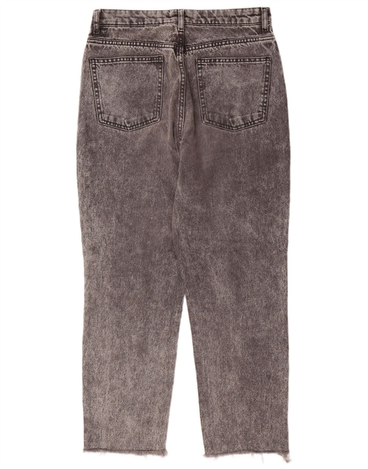 Zara Jeans Cônicos Femininos EU 38 Pequeno W28 L26 Cinza