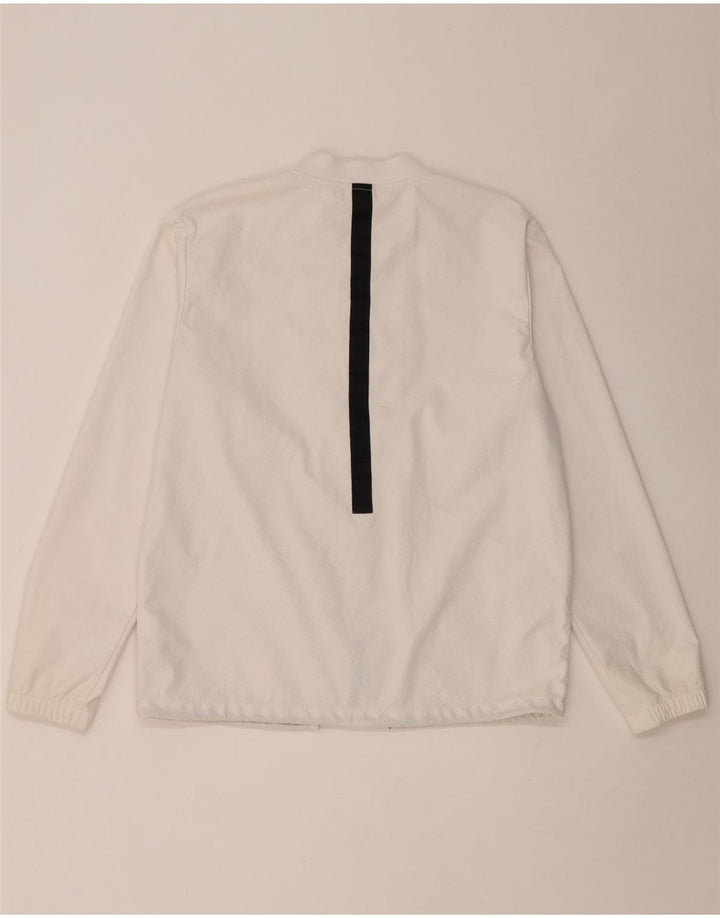Nike Mens Treino Top Jaqueta Médio Branco Colourblock Nylon