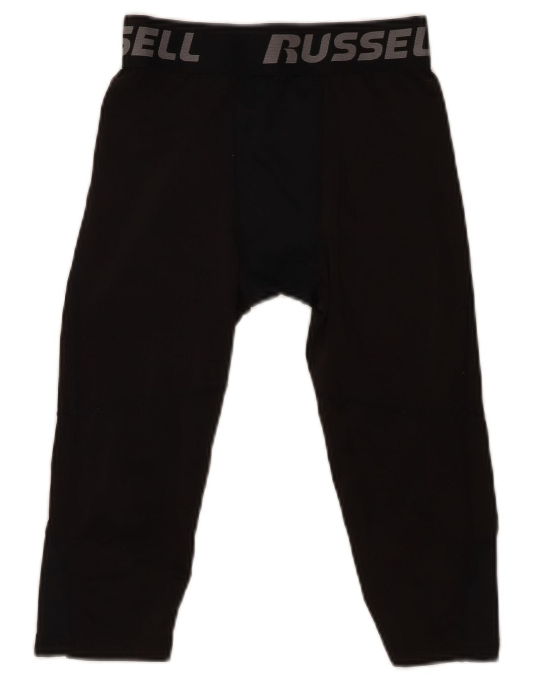 Russell Athletic Boys Graphic Capri Leggings 10-11 anos Grande Preto