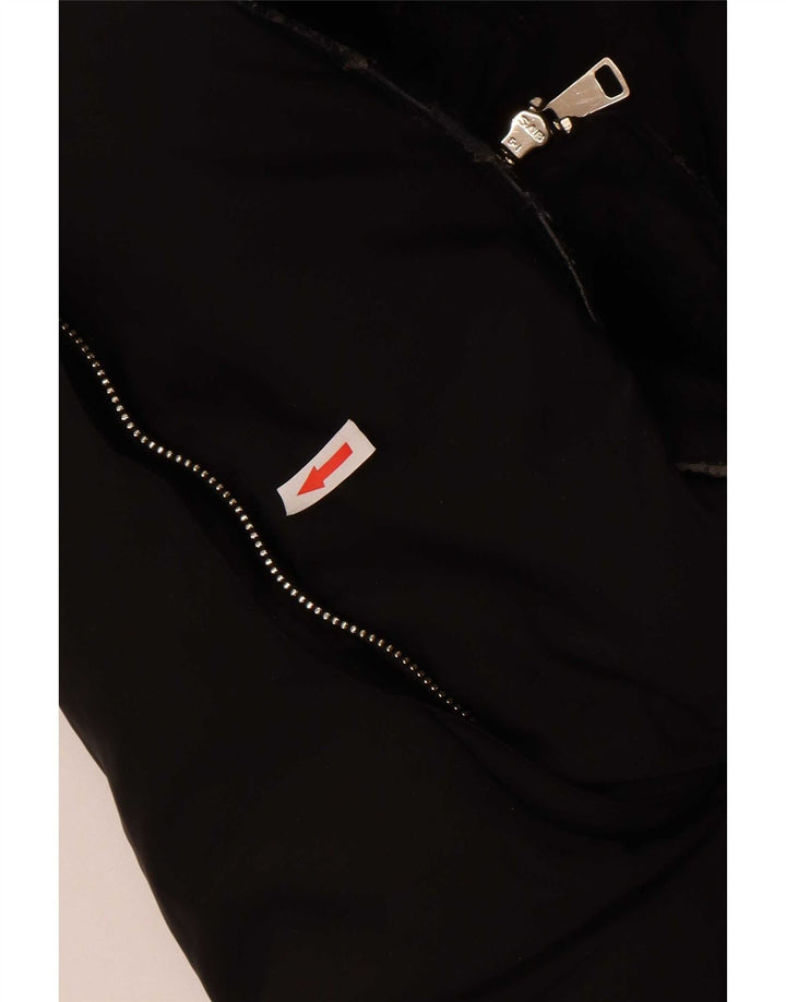 Jaqueta acolchoada feminina Zara UK 20 2XL poliéster preto