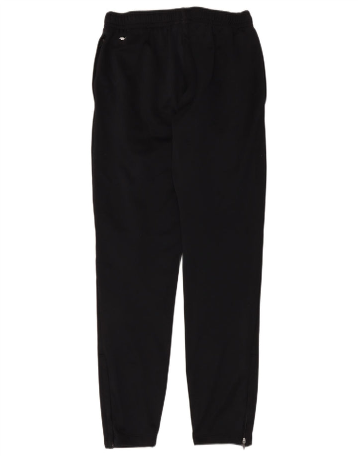 New Balance Mens Calças de treino Joggers poliéster preto grande