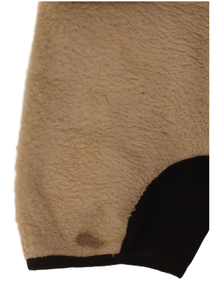 Jaqueta masculina Fila Fleece UK 40 grande poliéster bege