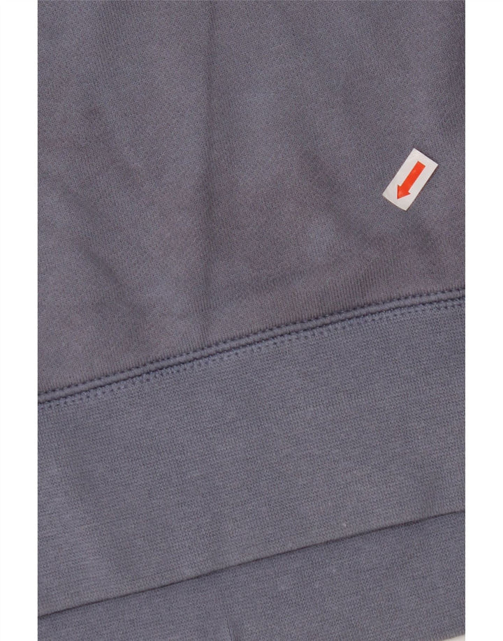 NIKE Mens Graphic Hoodie Jumper Pequeno Roxo Algodão