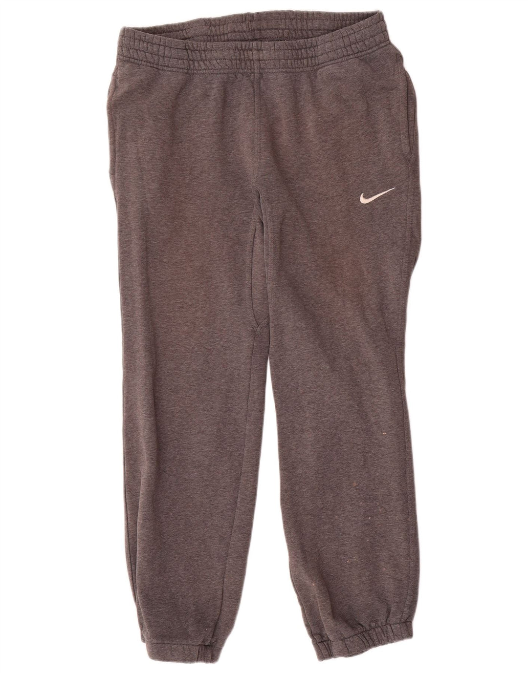 Calça de treino masculina Nike joggers cinza médio algodão
