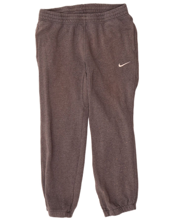 Calça de treino masculina Nike joggers cinza médio algodão