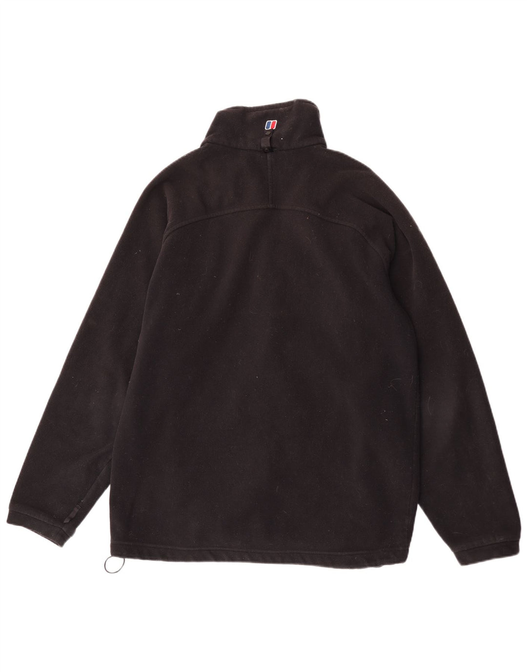 Jaqueta de lã masculina Berghaus UK 42 XL poliéster preto