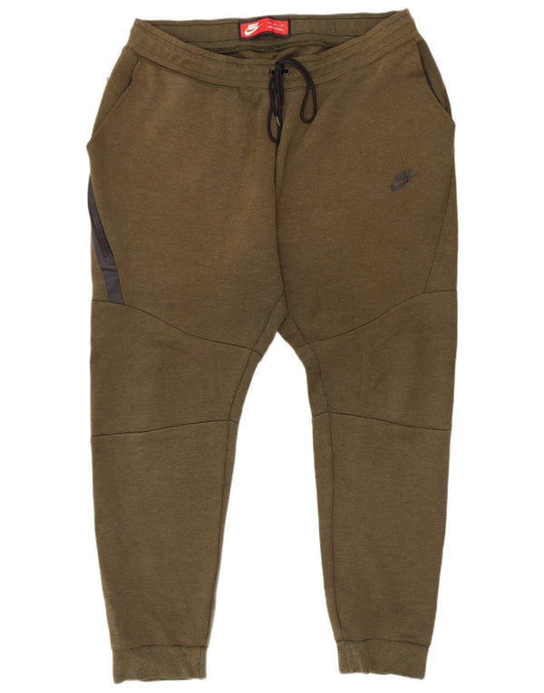 Nike Mens Calças de treino Joggers XL Khaki Cotton