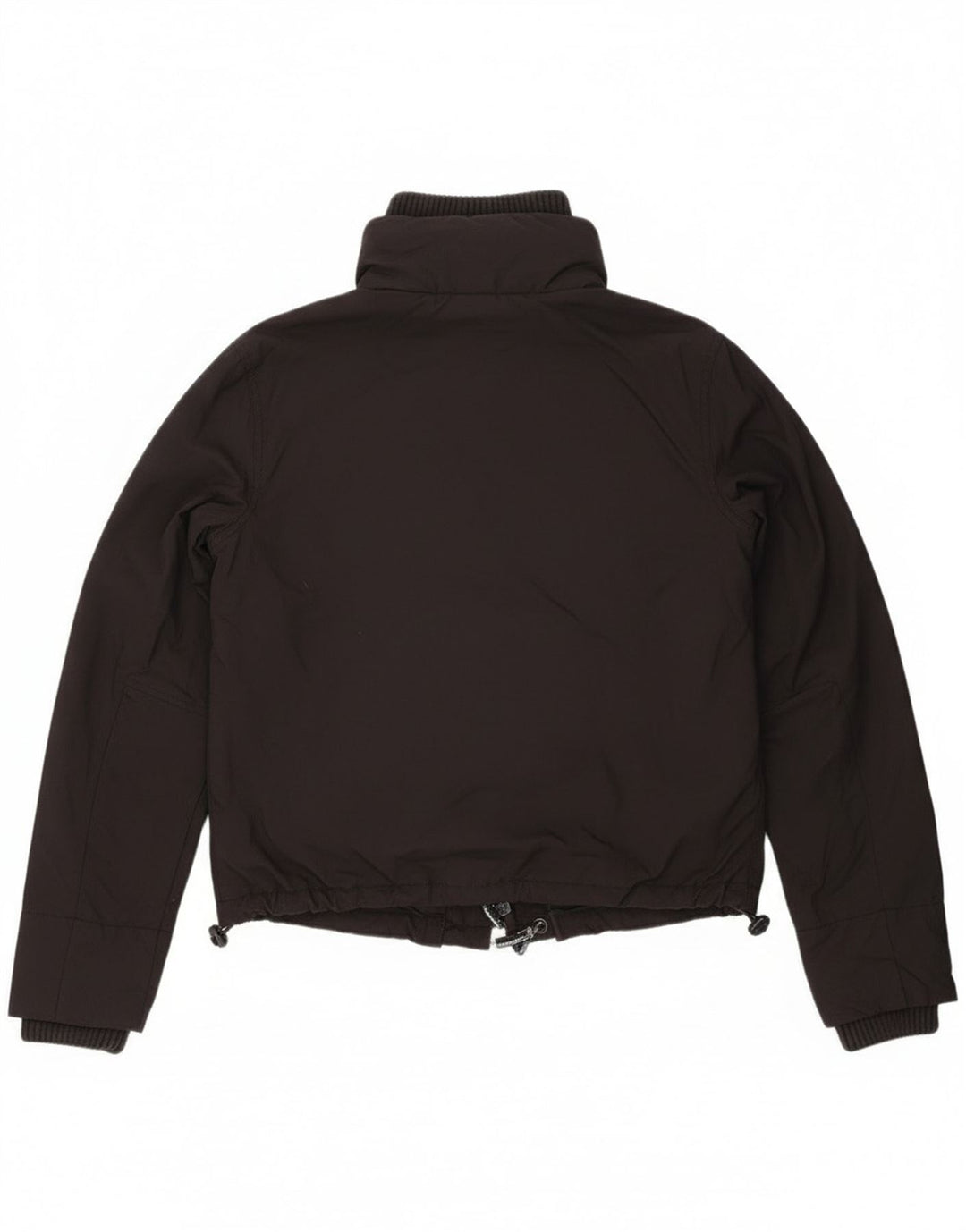 Jaqueta de chuva feminina Superdry Graphic UK 14 médio preto nylon