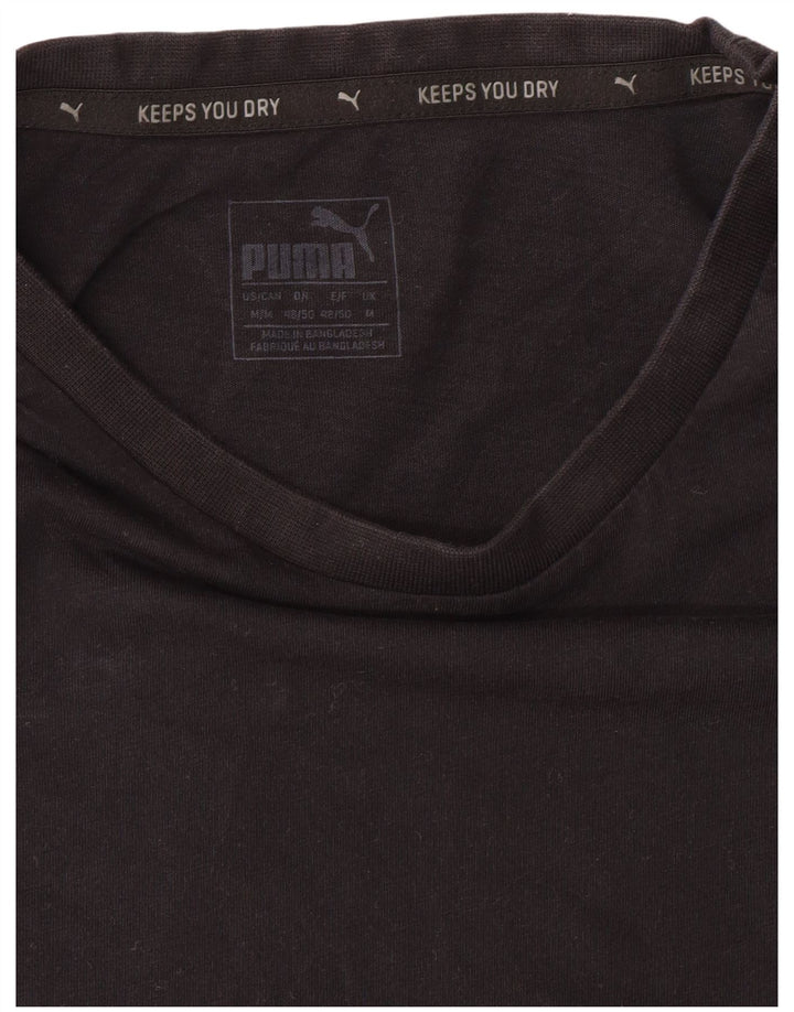 Camiseta Puma Masculina Graphic Top Médio Preto