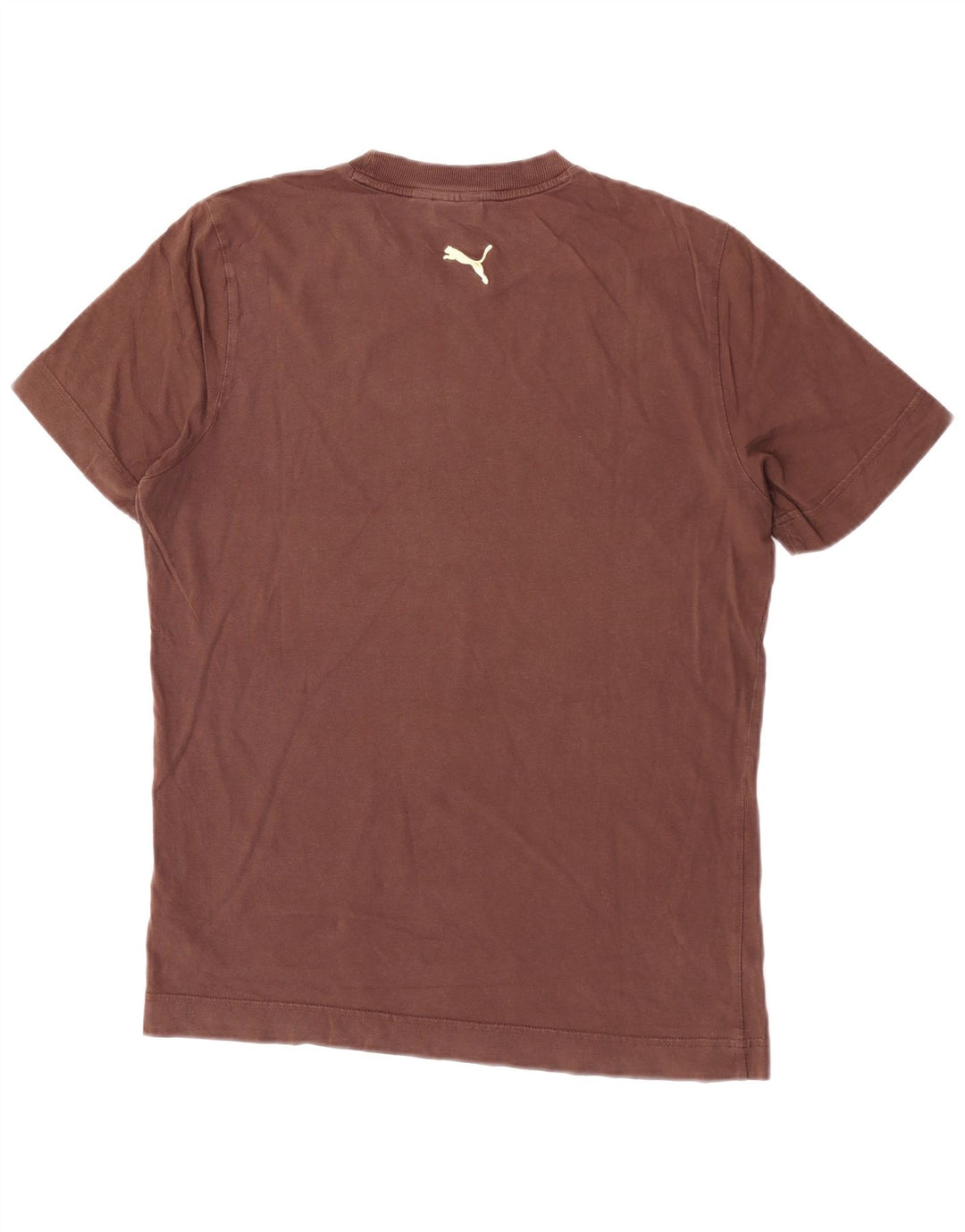 Puma Camiseta Masculina Graphic Top Marrom Médio