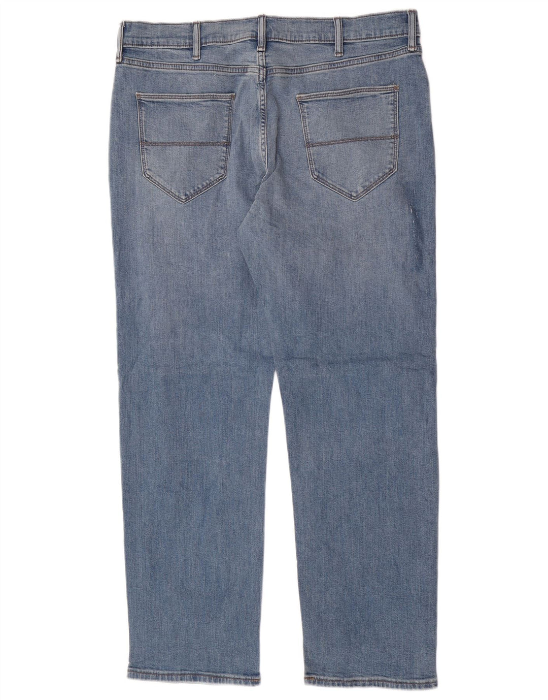 Marks & Spencer Calça jeans reta masculina W36 L29 algodão azul