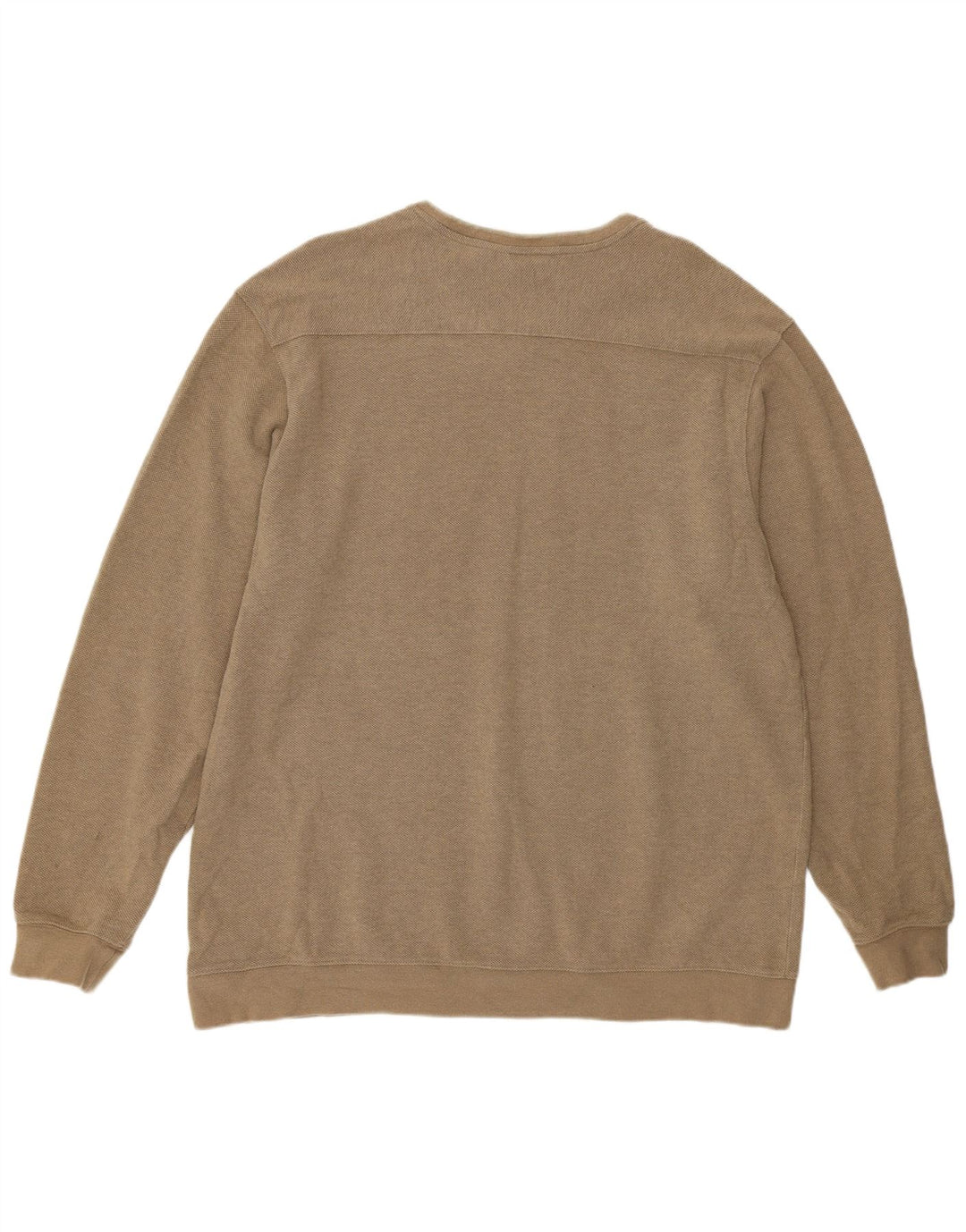 L.L.Bean Top masculino manga comprida XL algodão bege