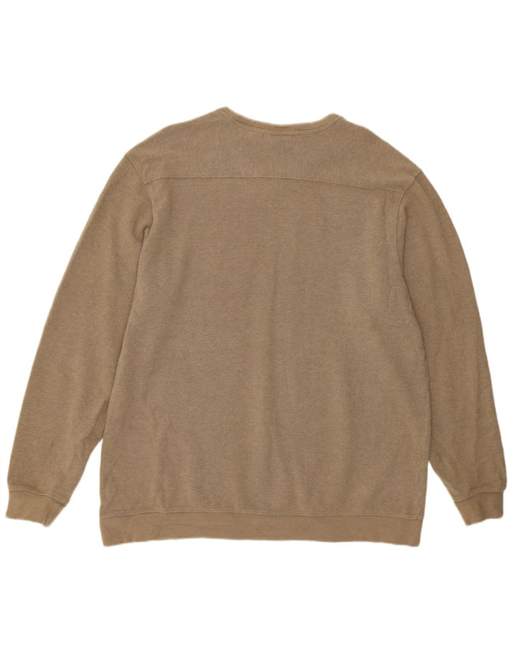 L.L.Bean Top masculino manga comprida XL algodão bege