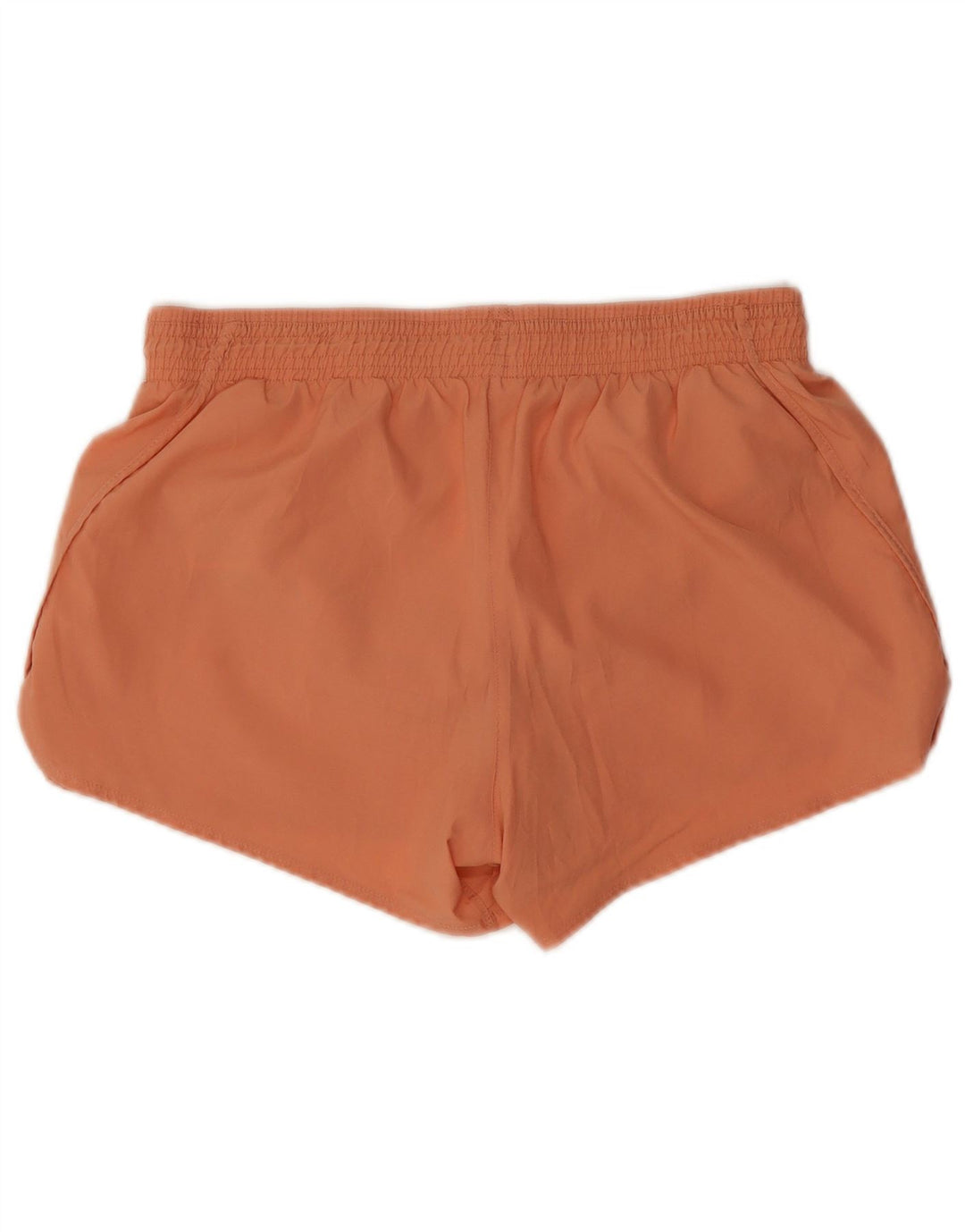 Nike Womens Dri Fit Sport Shorts UK 14 Médio Laranja Poliéster
