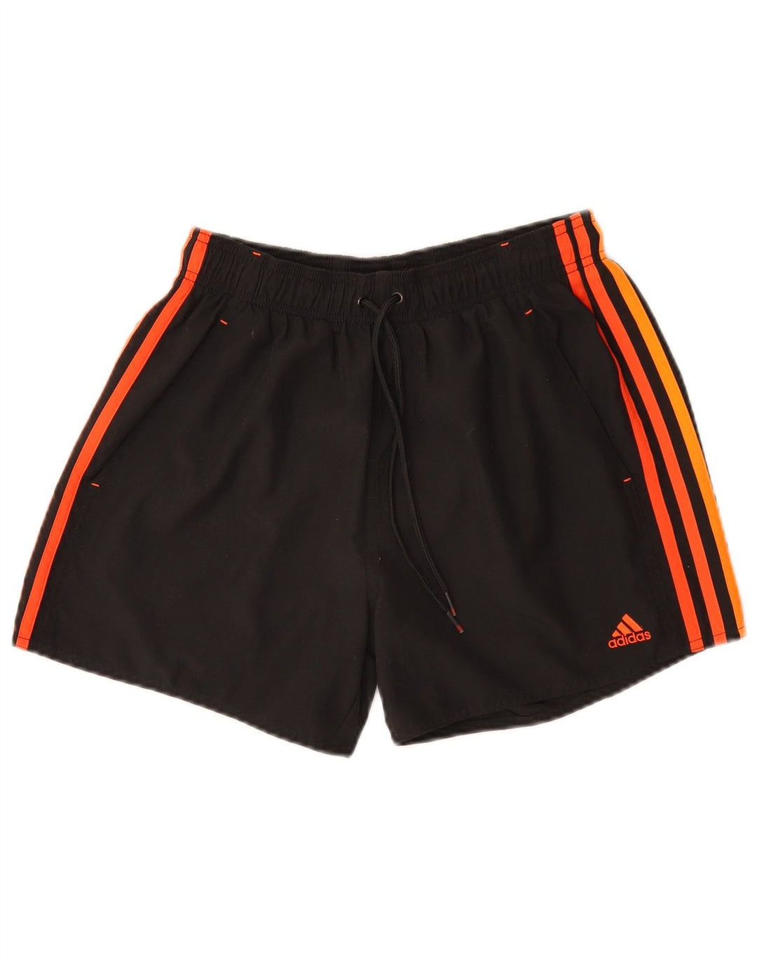 Shorts esportivos femininos Adidas UK 12 poliéster preto médio